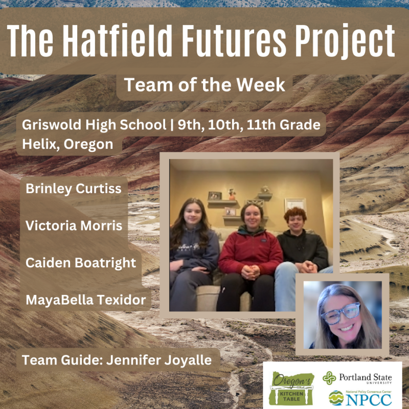 Hatfield Futures Project - Helix Student Team